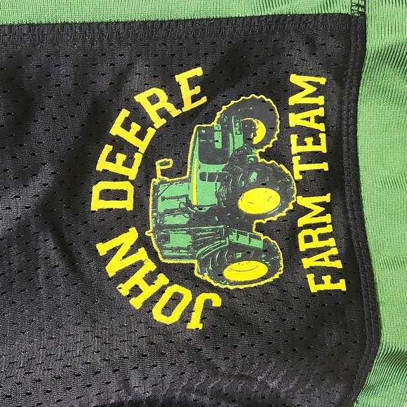 John Deere Athletic Elastic Waist Shorts Size 6 - Picture 2 of 4